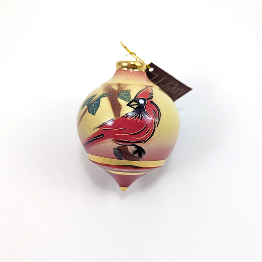 Bulb Ornament (Peace Cardinal)