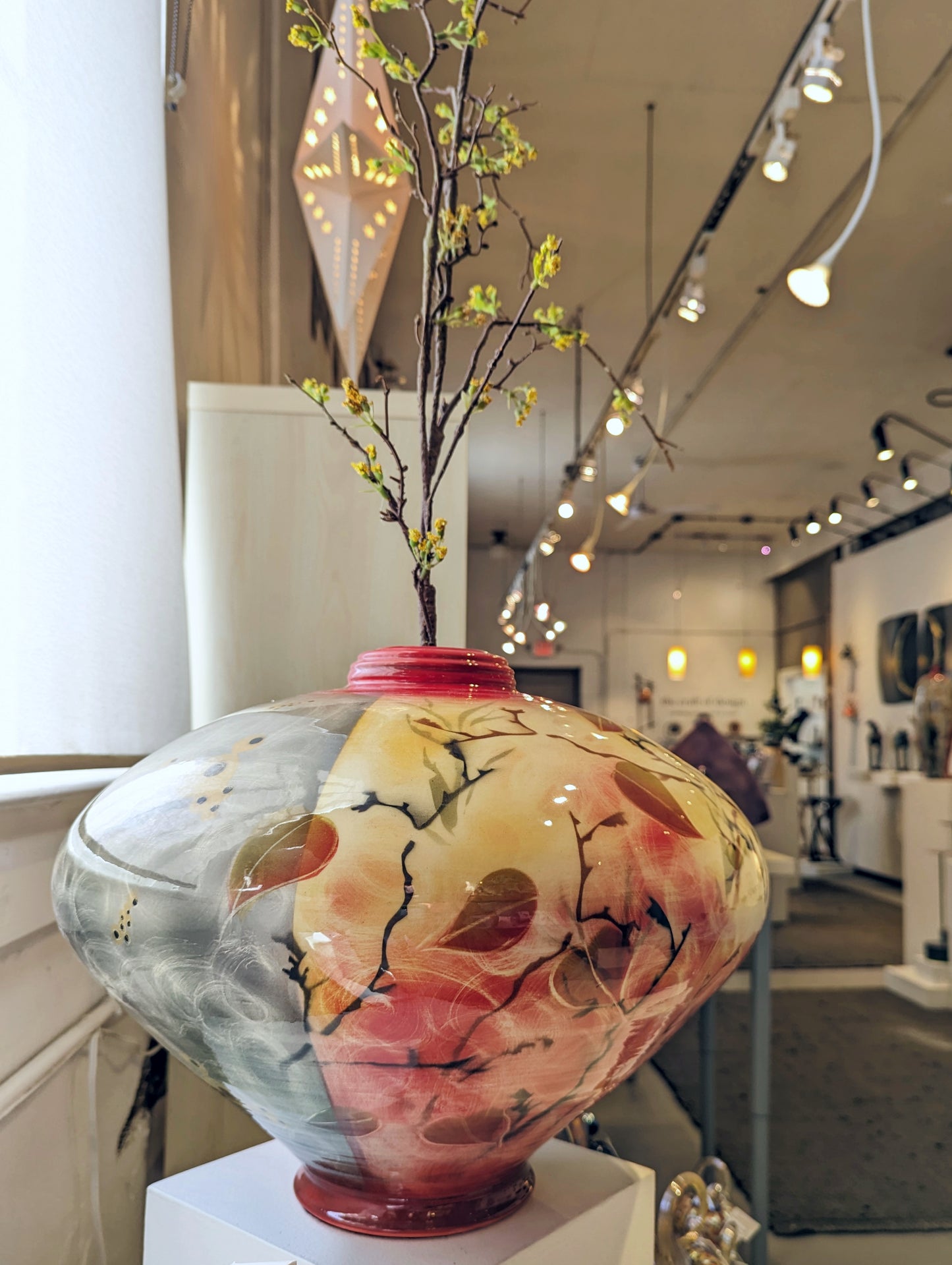 Asian Dream Squat Vase