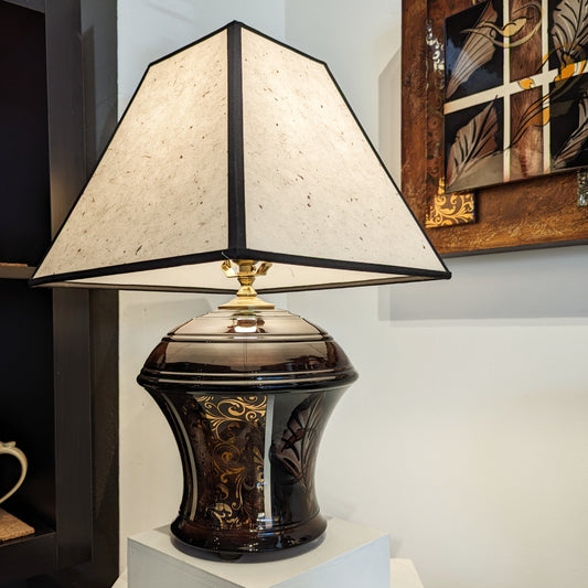 Modern Baroque Squat Lamp