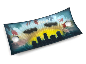 Akron Blimp Curved Rectangle Tray