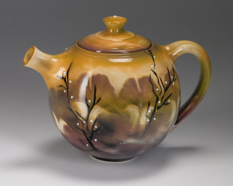 Teapot (Ginkgo Pattern)