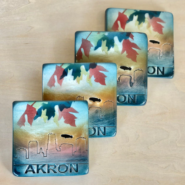 Akron Coasters (Set of 4)